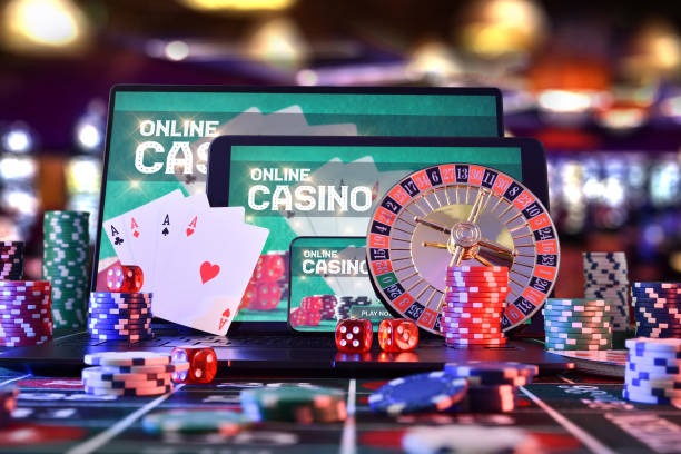 Live roulette wheel with dealer in professional studio